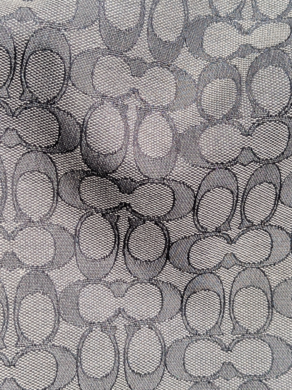 Coach Signature Jacquard Hobo Bag in Black and Gray - Picture 2 of 9